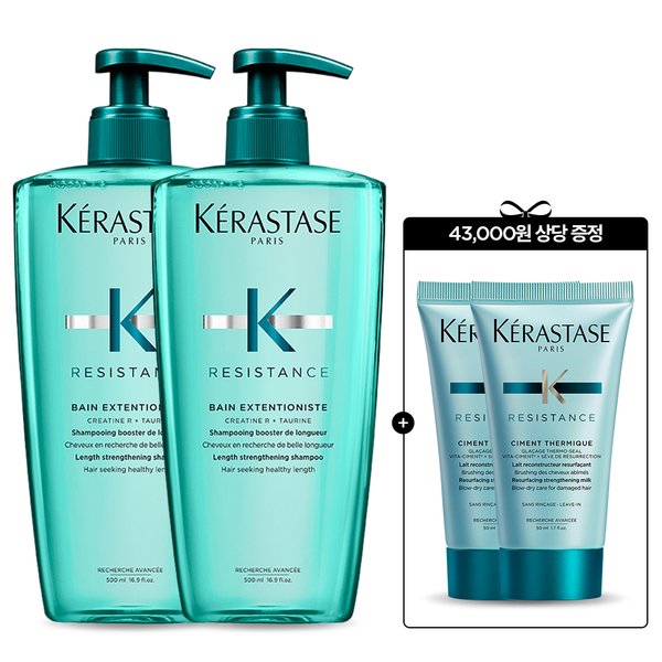 듀오 방 익스텐셔니스테 대용량 샴푸 500ml [극손상 모발용]