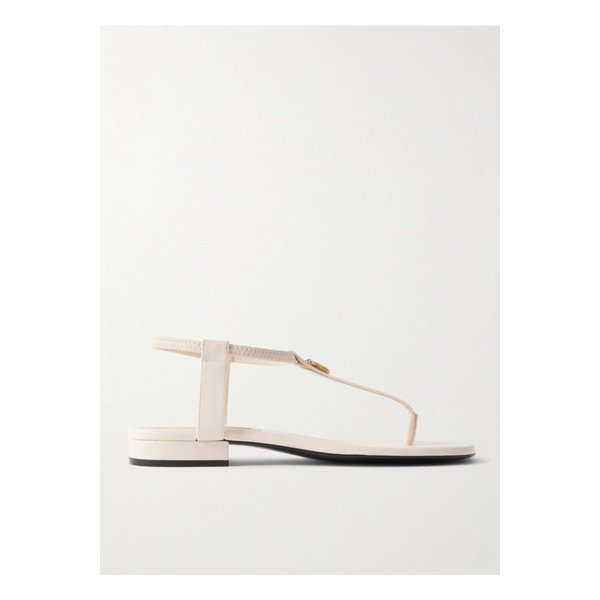 민딜 장식 가죽 샌들 화이트 1647597357077942