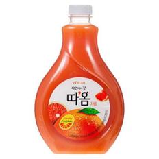 빙그레 따옴 자몽주스 1.6L .