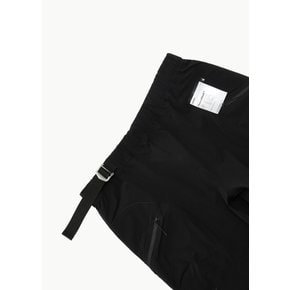 새티스파이 24SS PEACESHELL TECHNICAL CLIMB PANTS IN BLACK