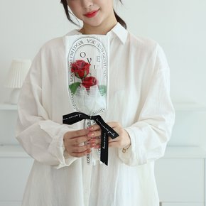 베아 장미 꽃다발 (레드) 졸업 입학 생일 화이트데이 발렌타인데이 기념일 꽃선물