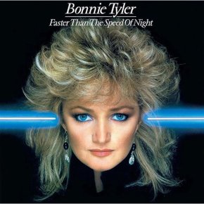 (LP) Bonnie Tyler (보니 타일러) - Faster Than the Speed of Night (레드 컬러 LP) :...