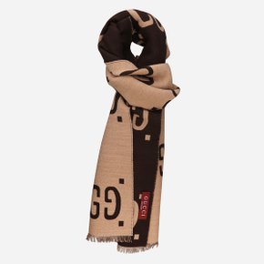 [시흥점] 5F 495592 4G350 2179 GG 자카드 울 실크 스카프