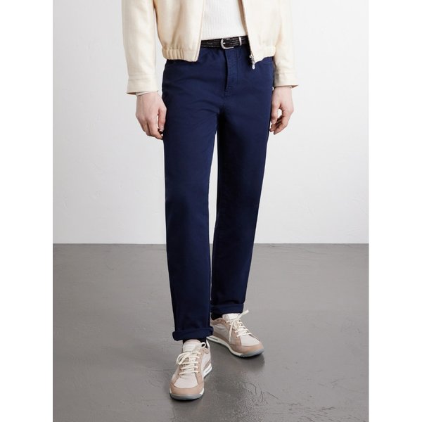 브루넬로쿠치넬리 스웨이드 트림 캔버스 스니커즈 46376663163130178