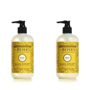 [해외직구] Mrs. Meyers Clean Day 미세스메이어스클린데이 핸드솝 리퀴드 데이지향 370ml 2팩