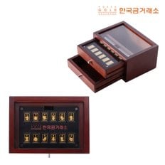 순금 12지 골드바 컬렉션 45g+전용 목재케이스 일반