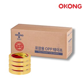 오공 물레방아테이프 사무용 12mm 25미터 200개 1박스
