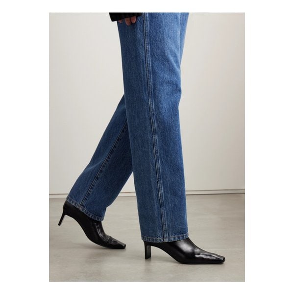 케이트 오나 가죽 앵클 부츠 블랙 1647597352524700