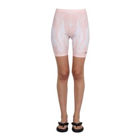 로고가 있는 사이클리스트 버뮤다 반바지 VSD00210SL_PINK