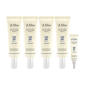 [홈쇼핑 최신상] 달바 썬 앰플 50ml 4개+7ml 선 크림 워터 베리어 안티 선에이징