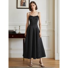 YY_Slim satin long dress