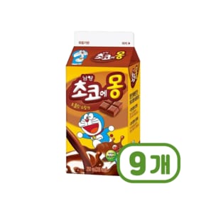 남양 초코에몽 팩우유 250ml x 9개