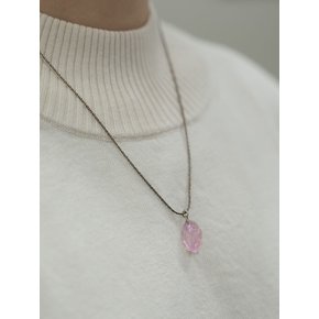 HR 297N_Rose Quartz Necklace