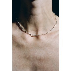 소피부하이 26FW Bar Chain Neckklace 16, Silver