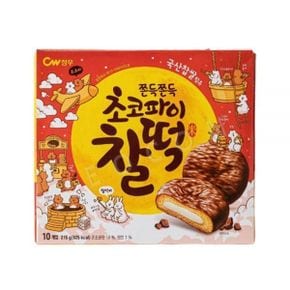 청우 초코파이찰떡 215g(10개입) x 3개