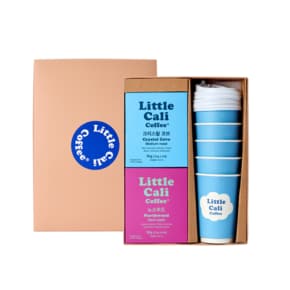 리틀캘리 2종+전용 로고컵 원두 커피 선물 세트(티백형)+쇼핑백 증정
