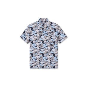 WAAC(왁골프)Men WAAC GG Flower Camo Polo_WMTCA24513LBX