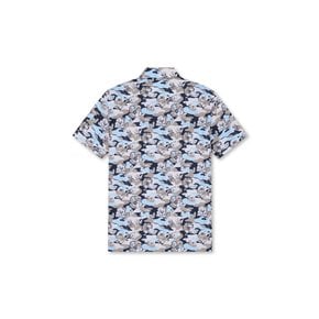 WAAC(왁골프)Men WAAC GG Flower Camo Polo_WMTCA24513LBX