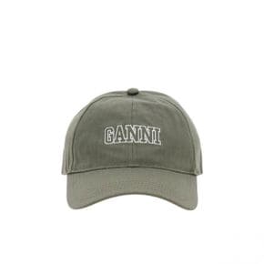 24FW GREEN EMBROIDERED LOGO CAP A5082 861 엠브로이드 로고 캡