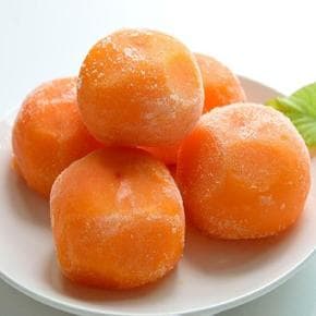 [GAP인증] 청도 아이스 홍시 500g x 2팩 (벌크/지퍼백/총10-14ea)