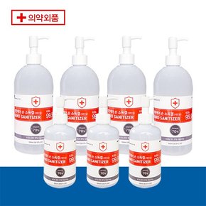 리본케어 손소독제 500ml-4 250ml-3 에탄올 70% 물,비누가 필요없는 손소독제 의약외품