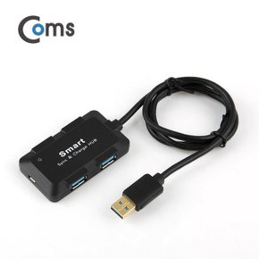 USB 3.0 허브4Port/무전원 검정 충전용 4포트 (WD7C236)