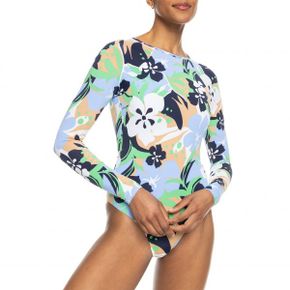 5171066 Roxy Floral Long Sleeve One-Piece Swimsuit