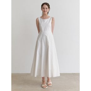 Basta sleeveless dress (white)