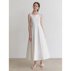 Basta sleeveless dress (white)