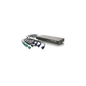 Iogear GCS1808KITUTAA 8포트 USB PS/2 콤보 VGA KVM 스위치 KVM케이블포함