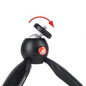 Manfrotto PIXI 미니 알루미늄 탁상 삼각대 블랙