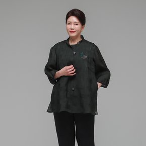 더하랑 시원드리 여름 인견 조끼 카키