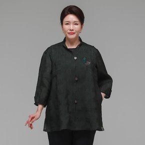 더하랑 시원드리 여름 인견 조끼 카키