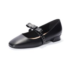 Ribbon Maryjane Pumps_Black