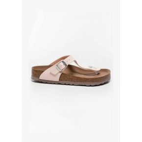 2689566 Birkenstock 버켄스톡 KLAPKI GIZEH BFBC 지구 비건 - 티바 샌들 핑크