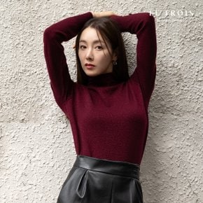 [LE TROIS]24FW 르투아 캐시미어 글리터 하프넥 니트