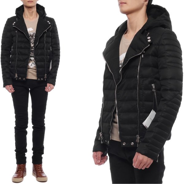 [부산점] 남성 바이커 다운 패딩 (W4HT266C631 176)