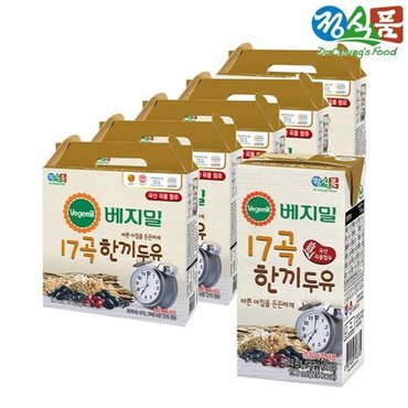 베지밀 17곡 한끼두유 190mlx80팩