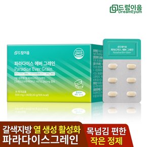 드림이음 파라다이스 그레인 에버 데일리 루틴 그래인 60정 1개월분