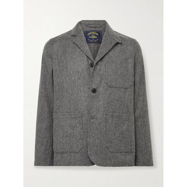 포르투기스 플란넬 언스트럭처드 울 수트 재킷 46376663162911664