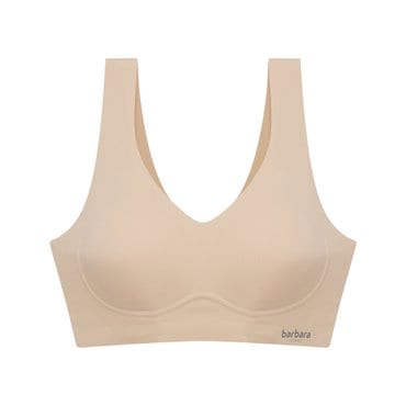barbara 퓨징 무봉제 심리스 노라인 브라 T팬티 세트(ABR6023 ABP6023T )