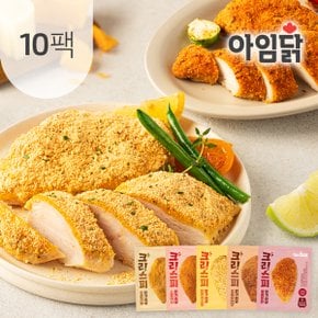 크리스피 닭가슴살5종 90g 10팩