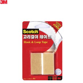 3M 찍찍이고리 고리테이프 걸이테이프 찍찍이테이프 접착제 양면테이프 실리콘 실란트 고리걸이