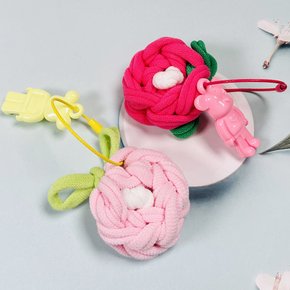 양말목공예 파스텔베어 열쇠고리 키링 장식 만들기 diy 키트