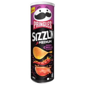 프링글스 Pringles 시즐링 미디엄 스위트 칠리 칩 180g