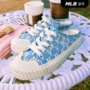 MLB [코리아공식][가격 인하] 플레이볼 뮬 모노 데님 NY (2COLOR)