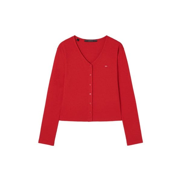 [온라인 단독] 미니하트 포인트 자가드 가디건 OQ1K5440