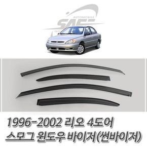 리오 스모그 윈도우 바이저 썬바이저 1996-2002 4도어