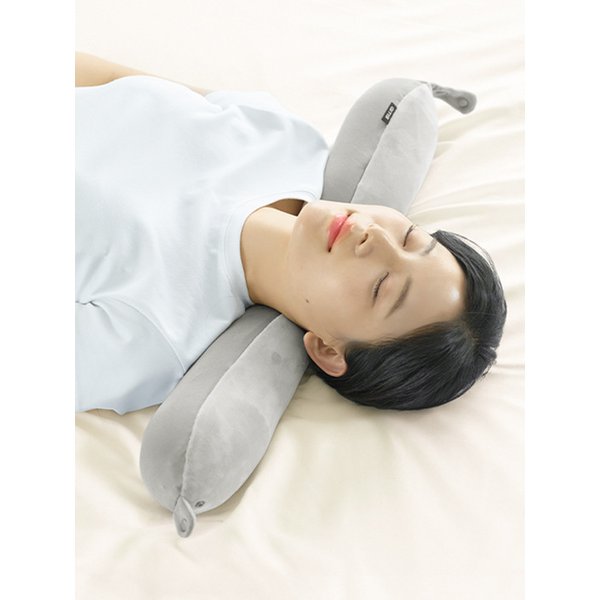 [프리미엄ver] 지티스 여행용 목베개 양면 접히는 휴대용 목쿠션