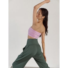Namaste short tube top (Pink)